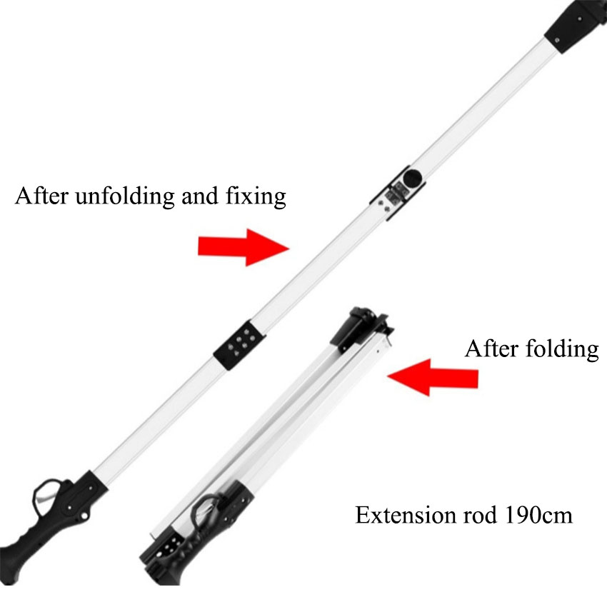 Electric Pruner With Extension Pole - 0.8 متر/1.3 متر/1.9 متر عالية الوصول
